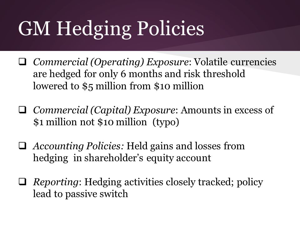 should multinational firms hedge foreign exchange rate risk